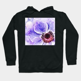 Purple Flower Hoodie